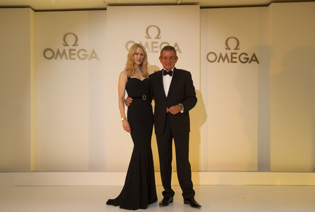 Nicole Kidman Dazzles at OMEGA De Ville Prestige Butterfly Launch