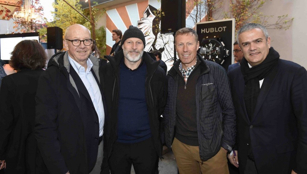 Didi Serena, Lasse Kjus, Pirmin Zurbringgen, Ricardo Guadalupe