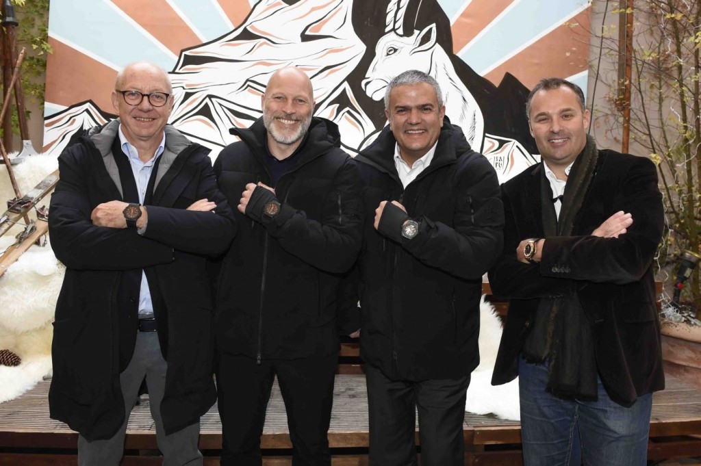 Didi Serena, Lasse Kjus, Ricardo Guadalupe, Daniel Luggen