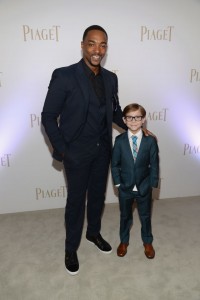  Actors Anthony Mackie (L) and Jacob Tremblay 